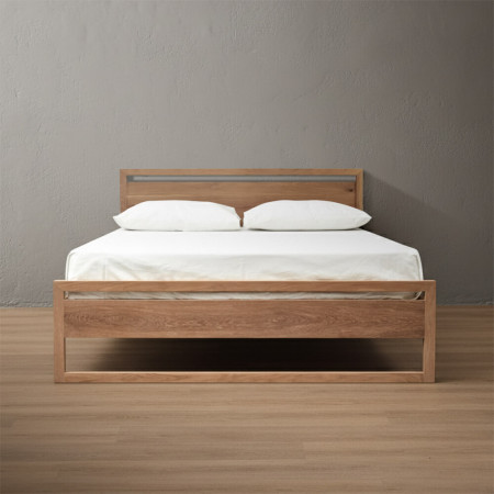 Danabaai Bed - Queen - Oak - 1