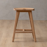 Savanna Counter Bar Stool - Oak - 2