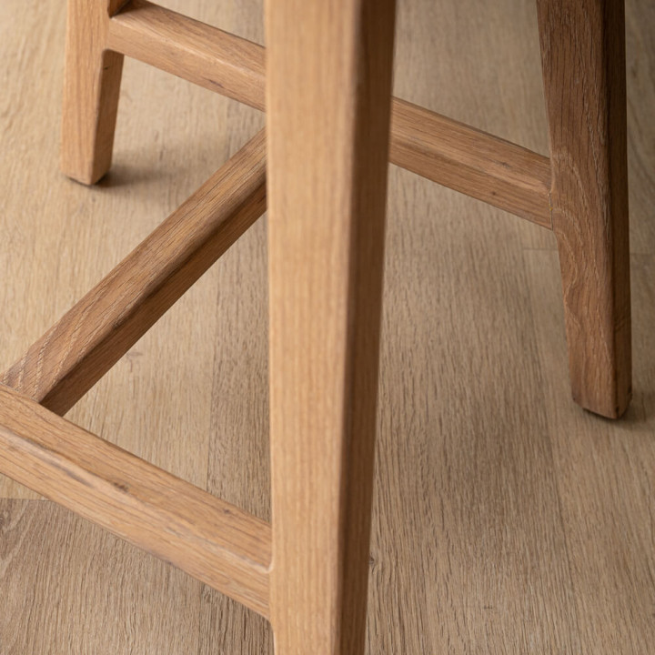 Savanna Counter Bar Stool - Oak - 6