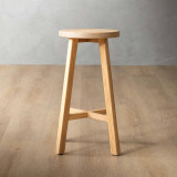 Rhodes Counter Bar Stool - Oak - 1