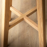 Rhodes Counter Bar Stool - Oak - 3