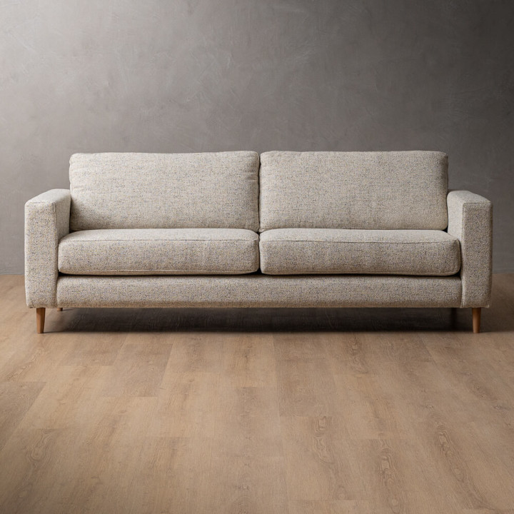 Parys 3-Seater Fabric Couch - Sandstone - 1