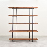 Musina Bookshelf - Medium - Oak Smoke - 1