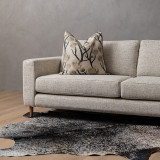 Parys 3-Seater Fabric Couch - Sandstone - 3