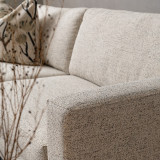Parys 3-Seater Fabric Couch - Sandstone - 4