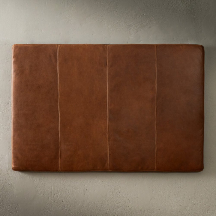 Ladysmith King Leather Headboard - Butterscotch - 8