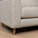 Parys 3-Seater Fabric Couch - Sandstone - 7