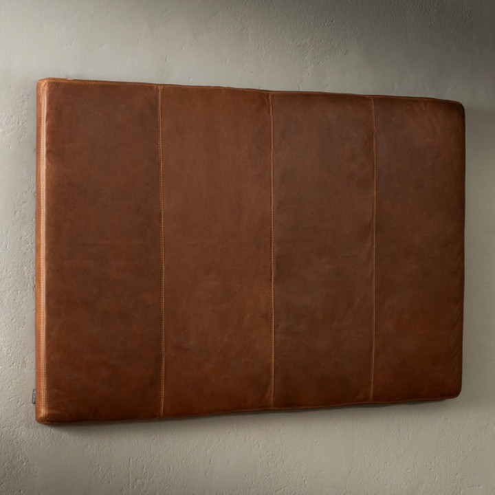 Ladysmith King Leather Headboard - Butterscotch - 9