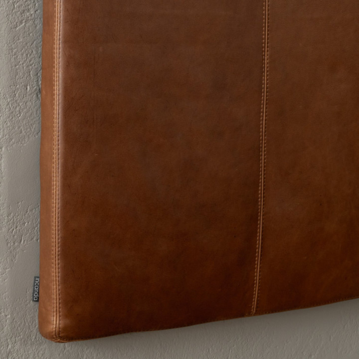 Ladysmith King Leather Headboard - Butterscotch - 10