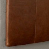 Ladysmith King Leather Headboard - Butterscotch - 10