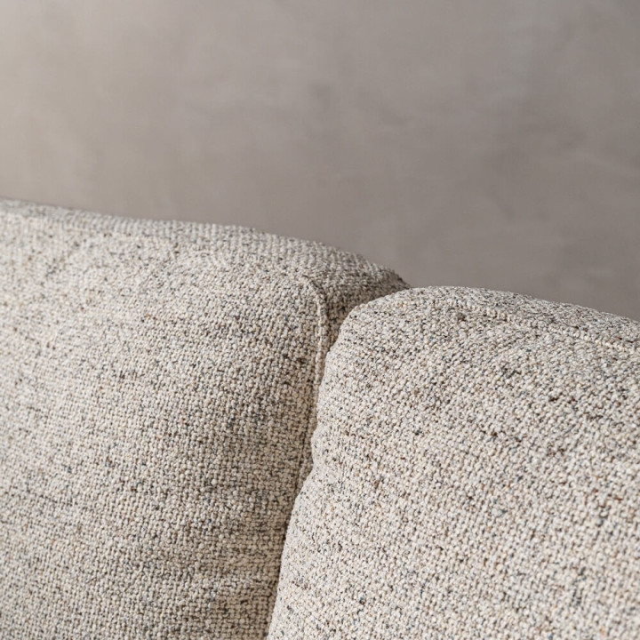 Parys 3-Seater Fabric Couch - Sandstone - 9