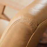 Gariep Leather Armchair - Oak - Desert - 10
