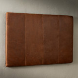 Ladysmith Queen Leather Headboard - Butterscotch - 9
