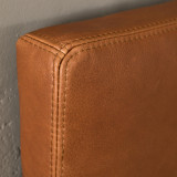 Kimberley Queen Leather Headboard - Ginger - 7