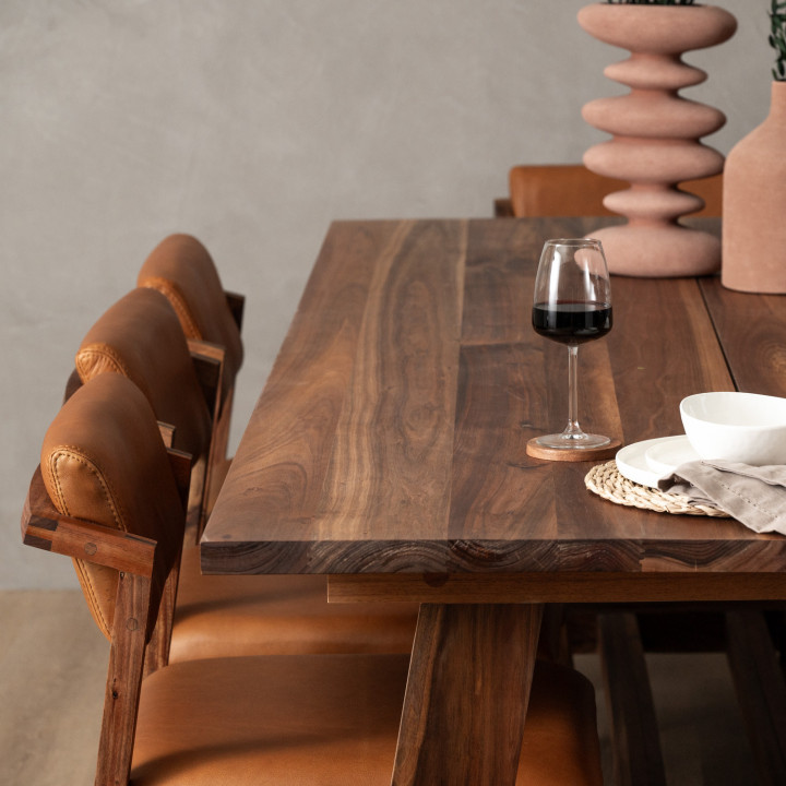 2.4m Griekwa Dining Table - Blackwood - 5