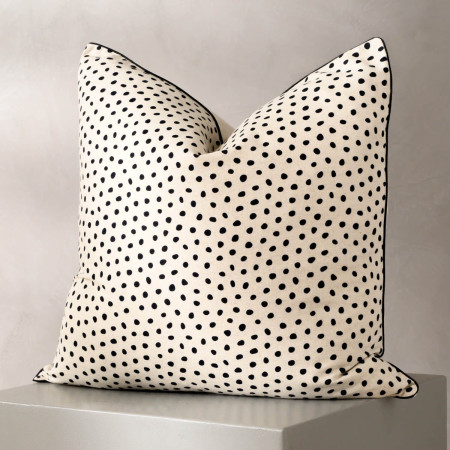 Mountain Leopard Monochrome - Duck Feather Scatter - 1