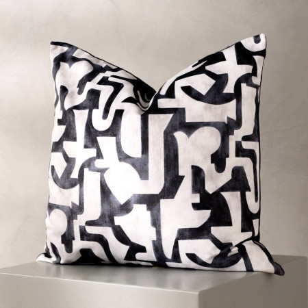 Cubist Black - Duck Feather Scatter - 1
