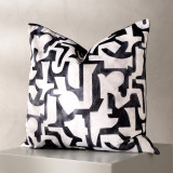 Cubist Black - Duck Feather Scatter - 1