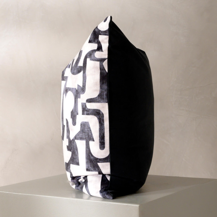 Cubist Black - Duck Feather Scatter - 4