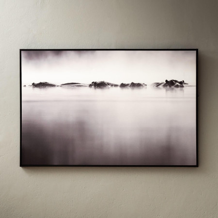 Misty Waters Framed Canvas - 1