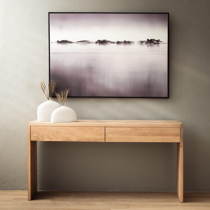Misty Waters Framed Canvas - 2