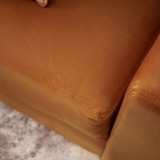 Westerman 3-Seater Leather Couch - Ginger - 5