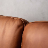 Tulbagh Leather Corner Couch Right - Butterscotch - 6