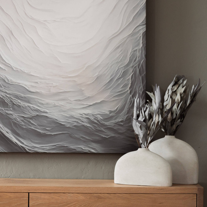 Ocean Heart Canvas - Medium - 4