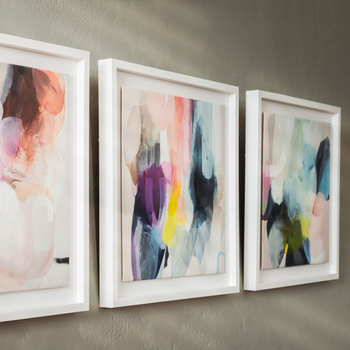 Blush Framed Canvas - 5