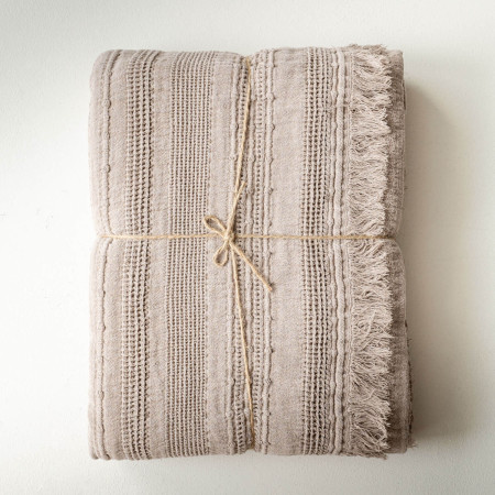Cecilia Throw - Sand - 1