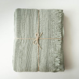 Cecilia Throw - Sage - 1