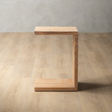 C-Shape Side Table - Oak - 4
