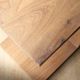 C-Shape Side Table - Oak - 7
