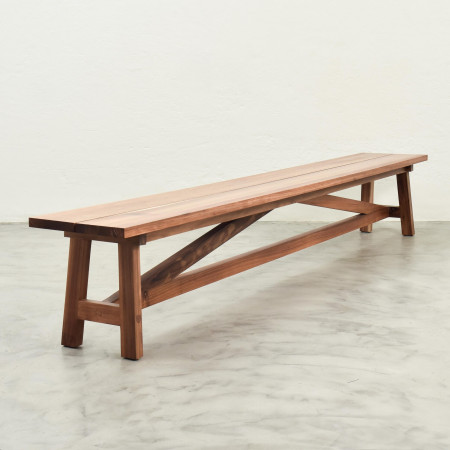 2.4m Griekwa Bench - Blackwood