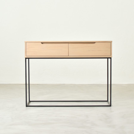 Tankwa Server Two Drawer - Pale Wheat Oak Veneer