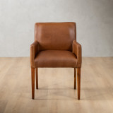 Demo - Sandton Leather Dining Chair - Blackwood - Butterscotch - 3