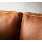 Clanwilliam 4-Seater Leather Couch - Butterscotch - 6