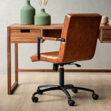 Newlands Leather Office Chair - Bourbon - 3