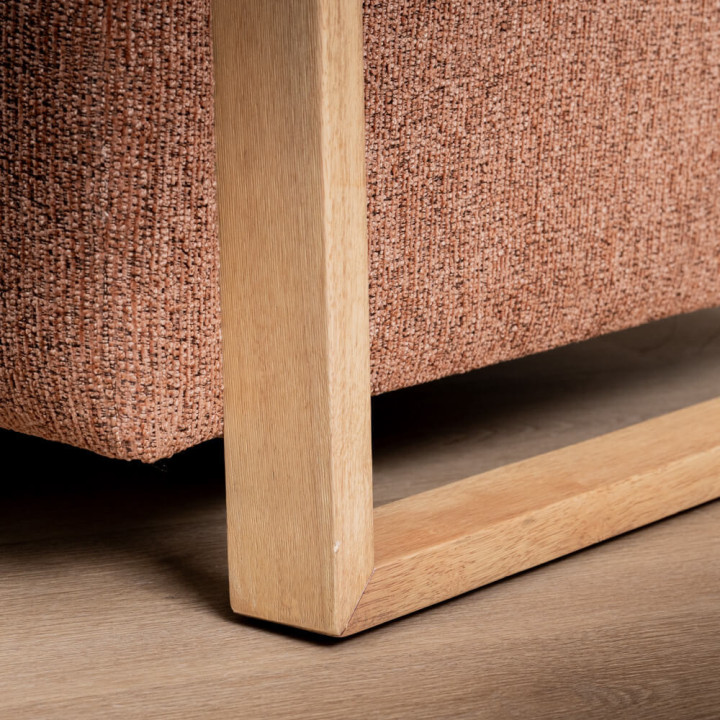 Demo - Canyon Fabric Armchair - Stoneweave Rust - 7