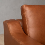 Douglas 3-Seater Leather Couch - Butterscotch - 4