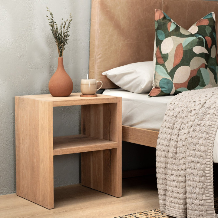 Linear Pedestal - Oak - 2