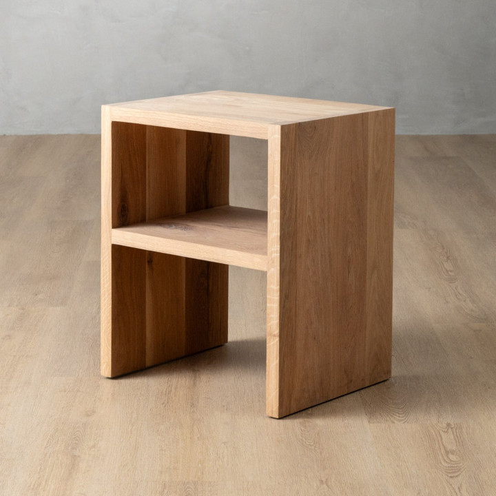 Linear Pedestal - Oak - 3