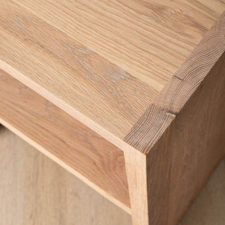 Linear Pedestal - Oak - 7