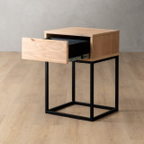 Tankwa 1-Drawer Pedestal - Small - Oak - Pale Wheat - 5