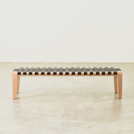 1.8m Riempie Bench - Oak - Desert