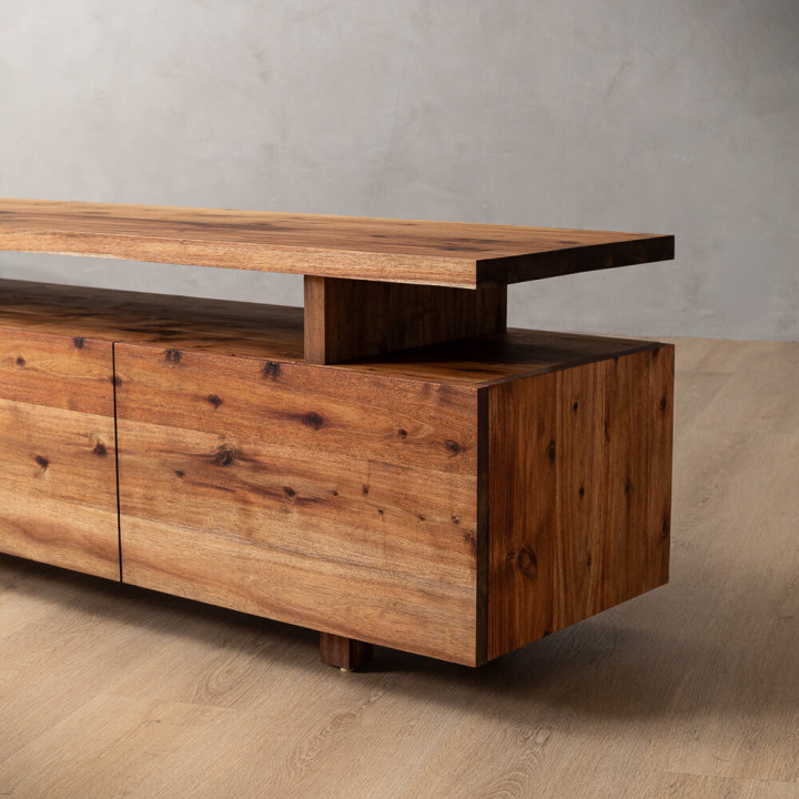 Franschhoek TV Unit 1.8m - Blackwood - 5