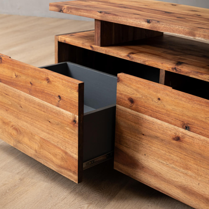 Franschhoek TV Unit 1.8m - Blackwood - 6