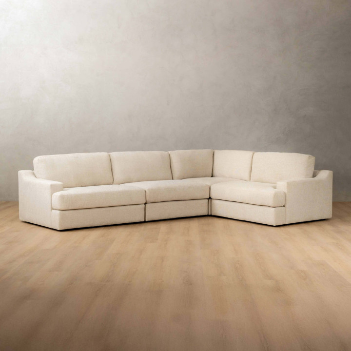Windermere Modular Corner Couch - Latté - 1