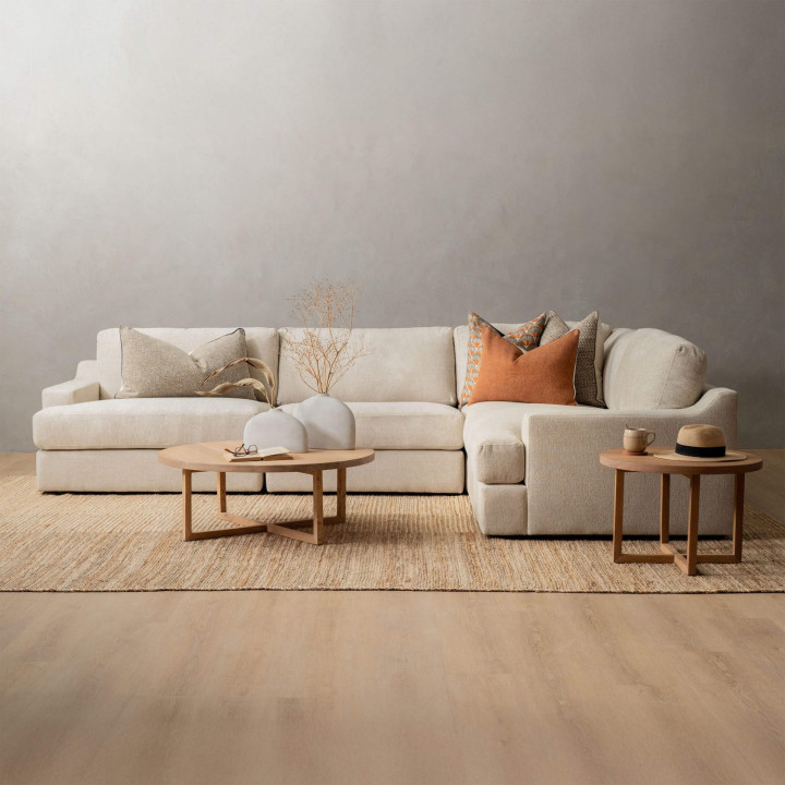 Windermere Modular Corner Couch - Latté - 3