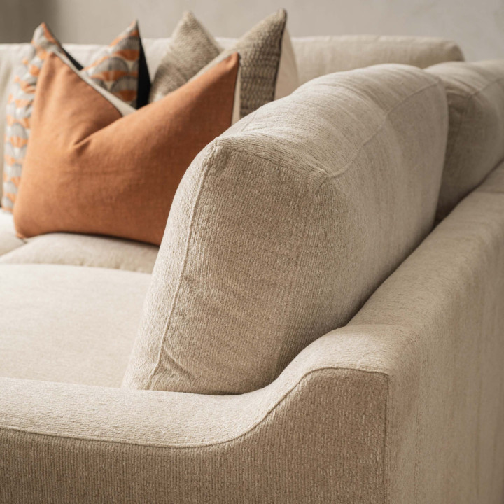 Windermere Modular Corner Couch - Latté - 6
